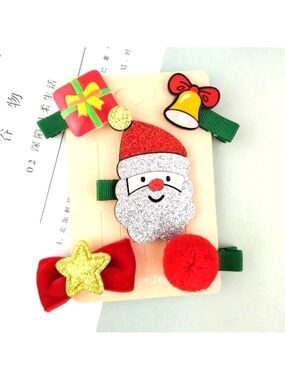 Christmas Hair Clips Kids